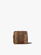 Kleine Handtasche mit Schlangenhautdruck