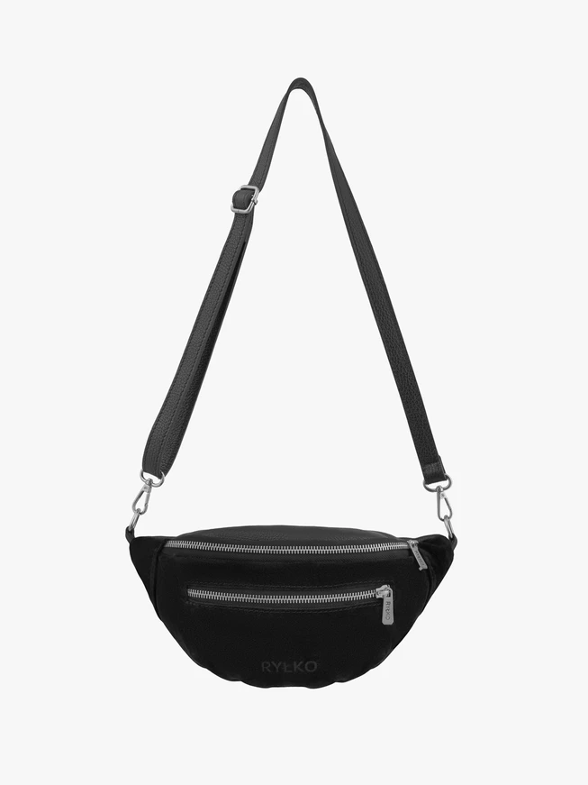 Schwarzes Leder Niere