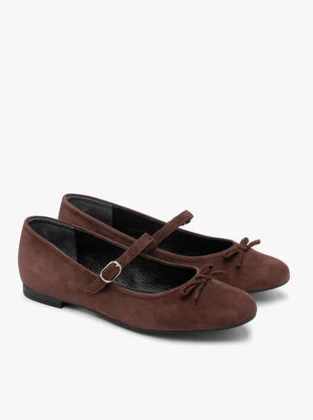 Schokoladenballerinas mit Schleife