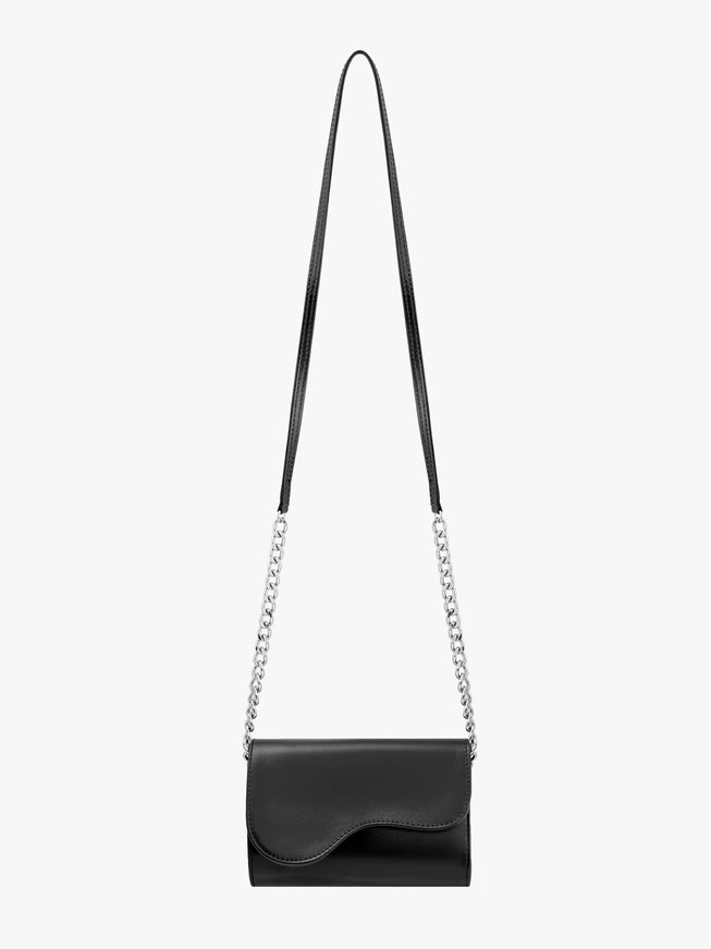 Schwarze Damen-Clutch-Tasche