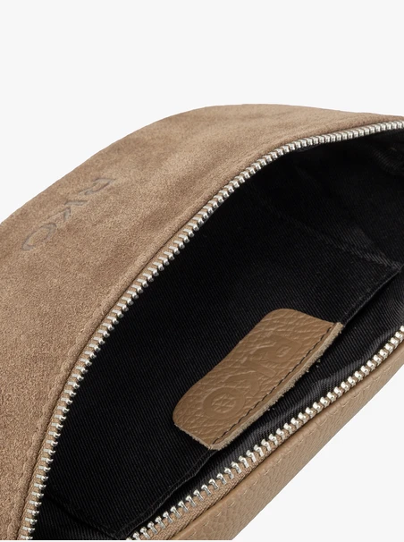 Beigefarbene Nierentasche für Frauen