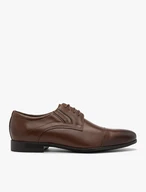 Braune Herren Schnürhalbschuhe
