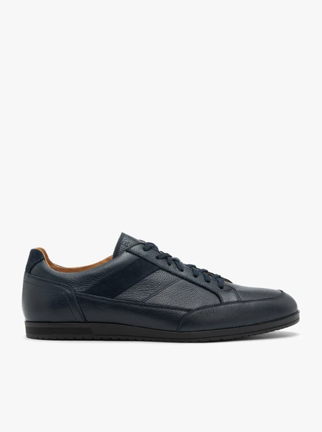Marineblaue lässige Halbschuhe
