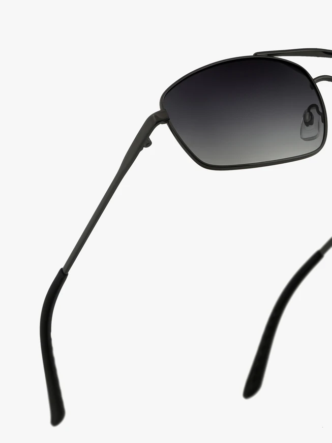 Herren-Sonnenbrille mit Graphitrahmen