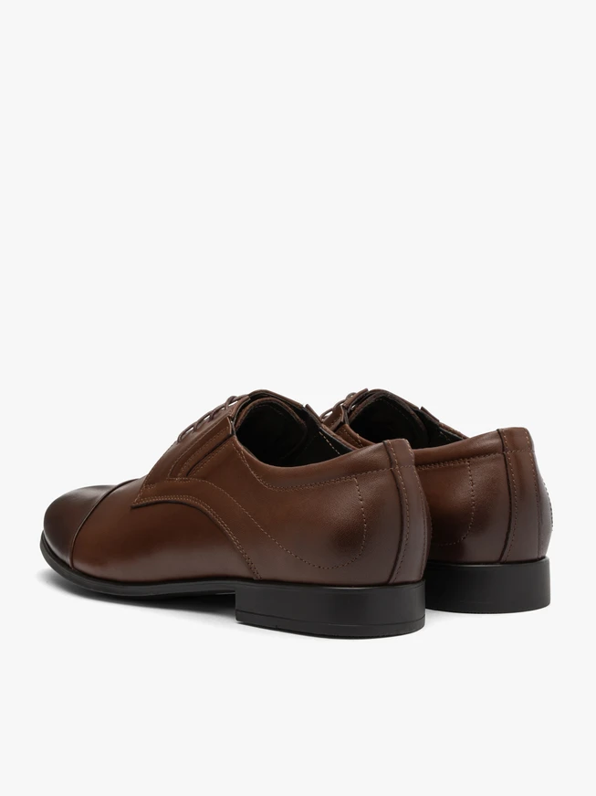 Braune Herren Schnürhalbschuhe