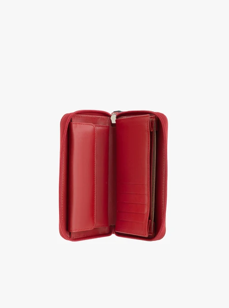 Rote Brieftasche für Frauen