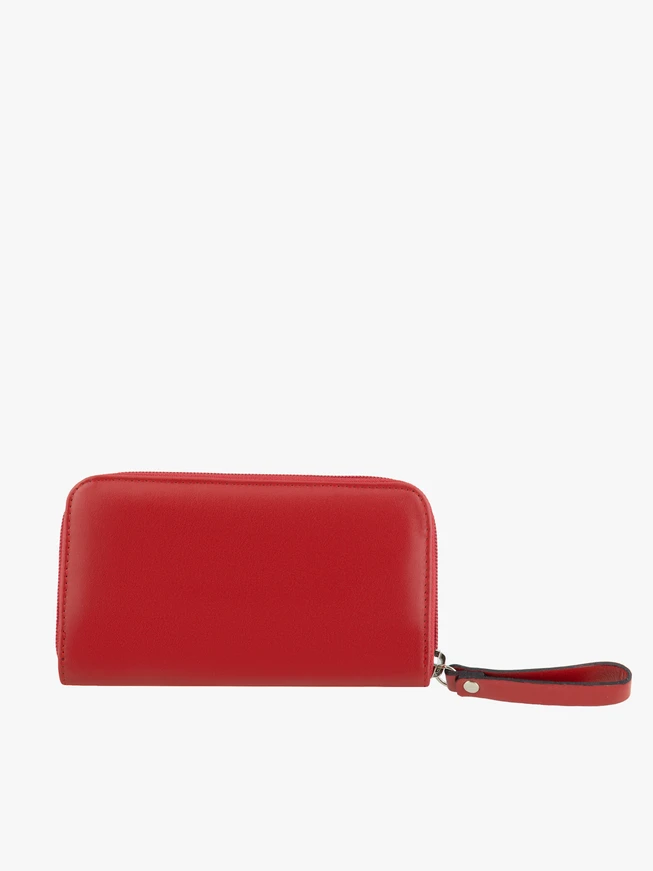 Rote Brieftasche für Frauen