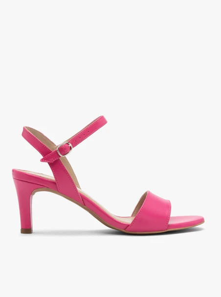 Fuchsia Damen Stiletto Sandalen