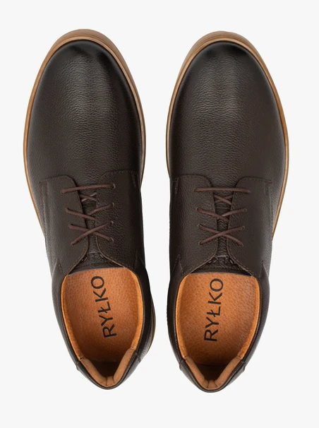 Braune lässige Herren Halbschuhe