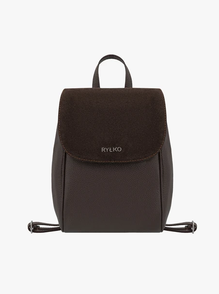 Brauner Lederrucksack