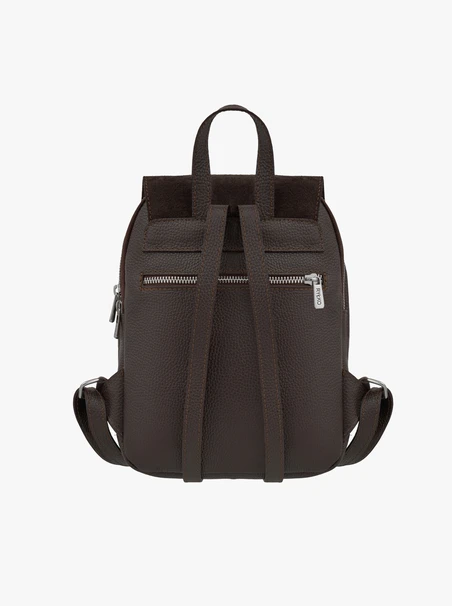 Brauner Lederrucksack