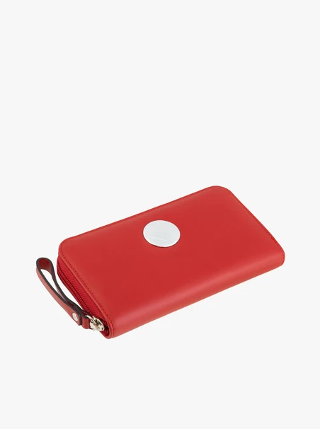 Rote Brieftasche für Frauen