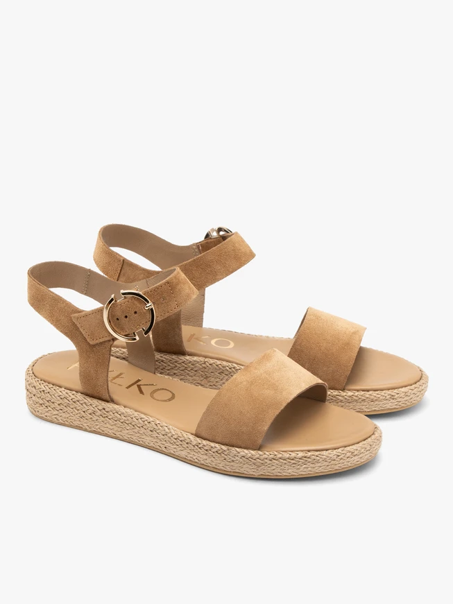 Rote Damen-Sandalen