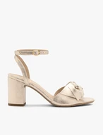 Damen-Sandalen mit Platin-Absatz