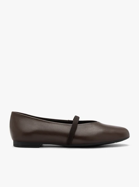 Minimalistische Ballerinas aus Schokolade für Frauen