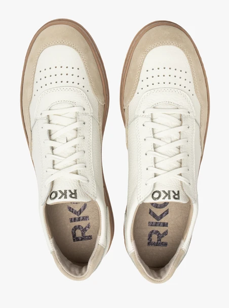 Cremefarbene und beigefarbene Herrenhalbschuhe mit hellem Grund
