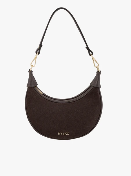 Schokolade Damenhandtasche elegant