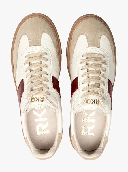 Mehrfarbige Sporthalbschuhe für Frauen