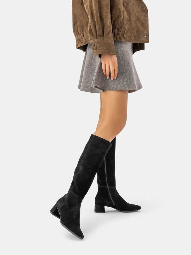 Schwarze Stöckelschuhe