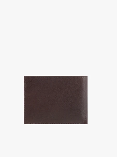 Portemonnaie aus braunem Leder