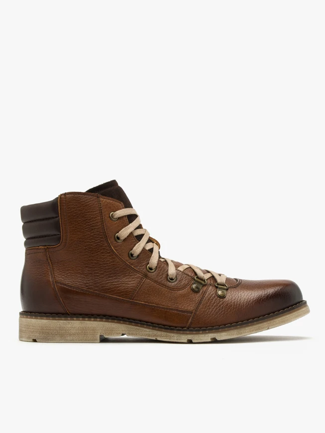 Herren-Kombistiefel aus Leder
