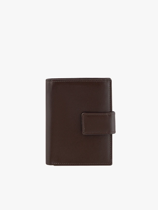 Portemonnaie aus braunem Leder
