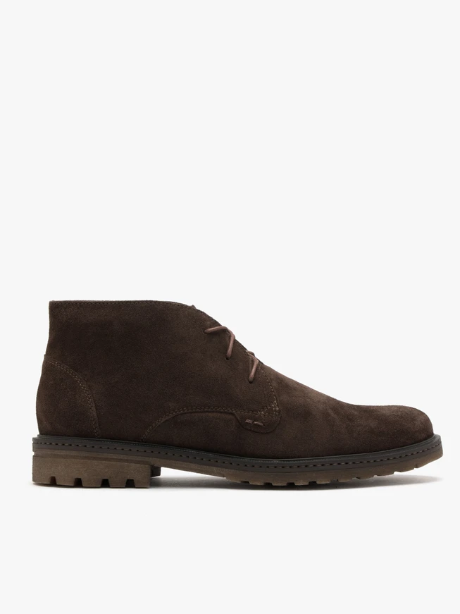 Braune Chukka-Stiefel für Männer