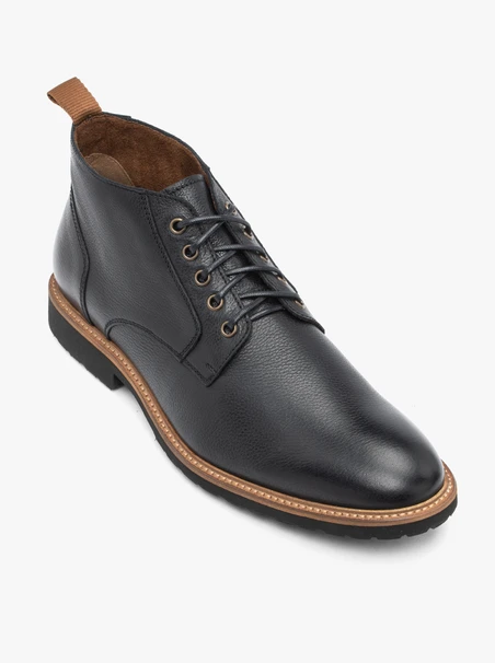 Schwarze Herren Turnschuhe im Freizeitstil