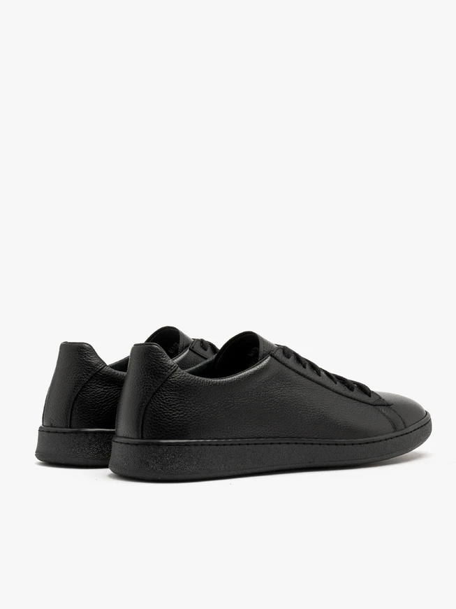 Schwarze sportliche Halbschuhe für Männer