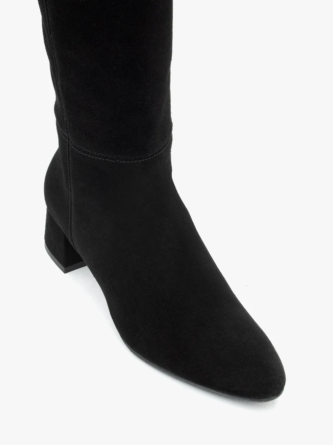 Schwarze Stöckelschuhe