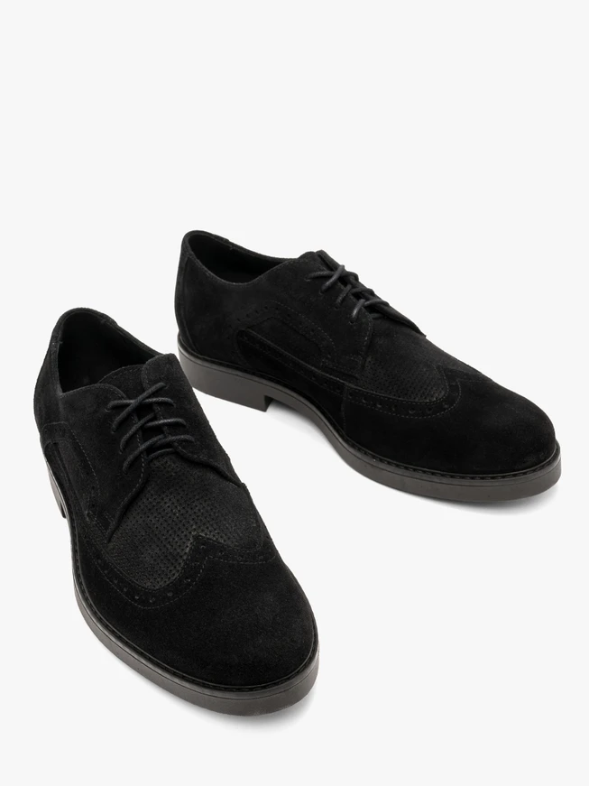 Schwarze Brogues für Männer