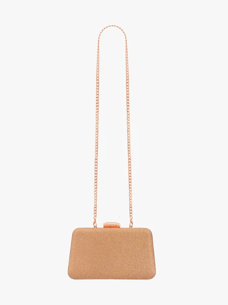 Champagner-Clutch-Tasche