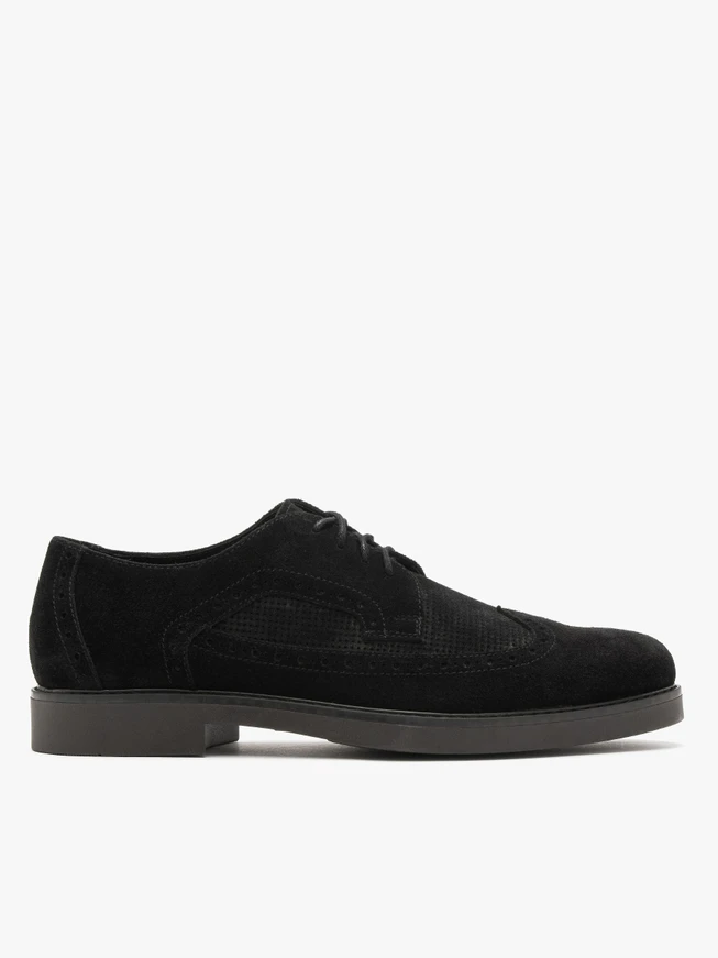 Schwarze Brogues für Männer