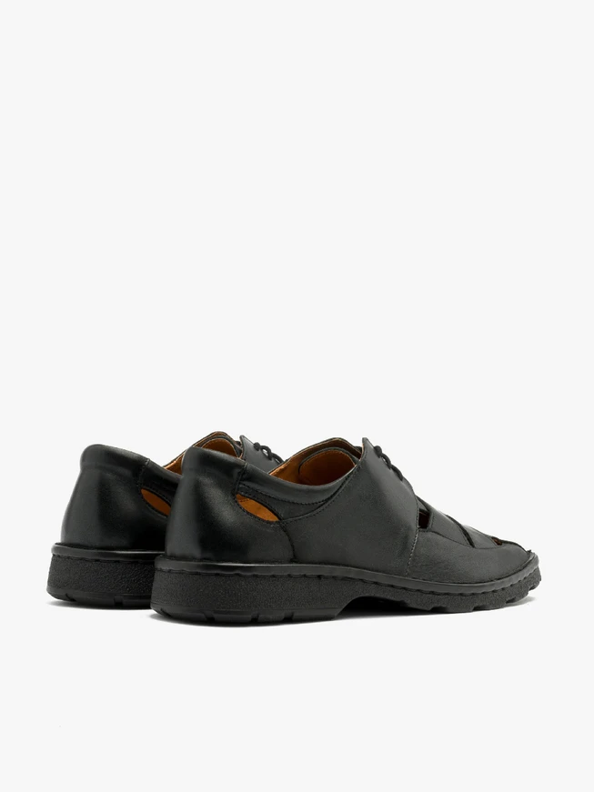 Schwarze Halbschuhe für Männer