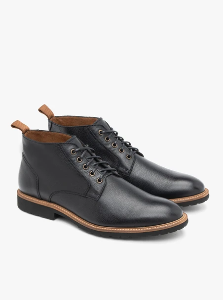 Schwarze Herren Turnschuhe im Freizeitstil