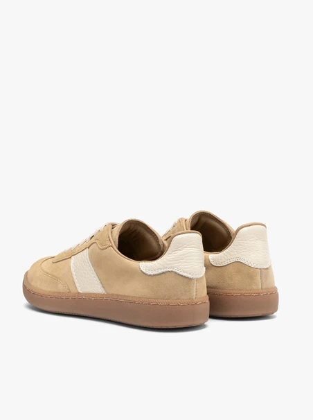 Damen beige sportliche Halbschuhe