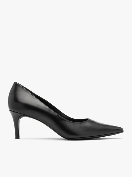 Schwarze Stiletto-Pumps