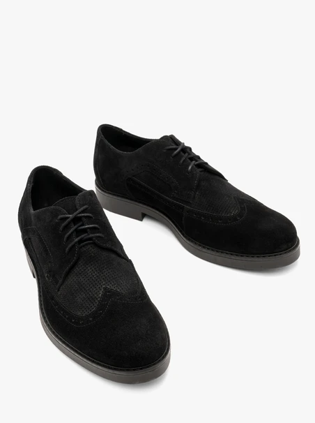 Schwarze Brogues für Männer