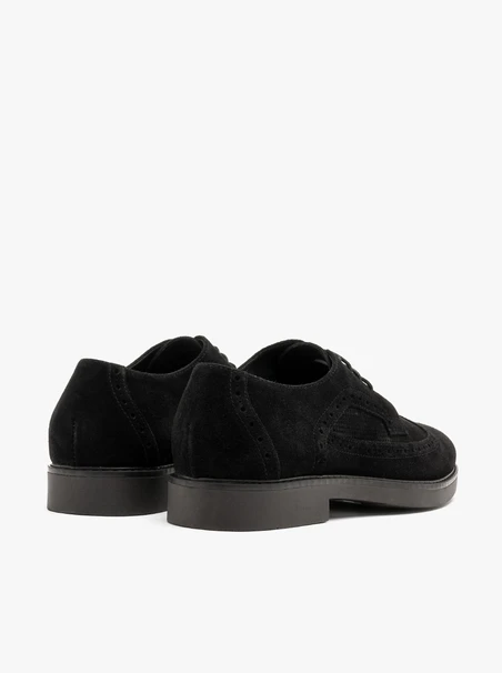 Schwarze Brogues für Männer