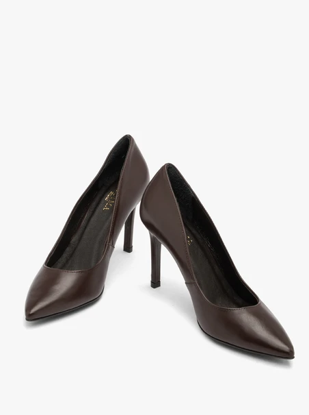 Stiletto-Pumps aus Schokolade