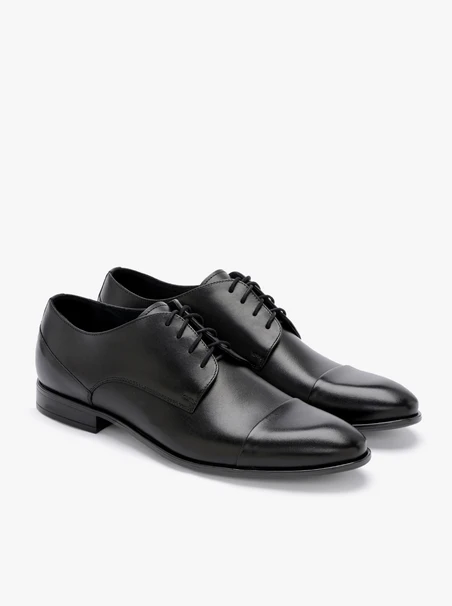 Schwarze Halbschuhe für Männer