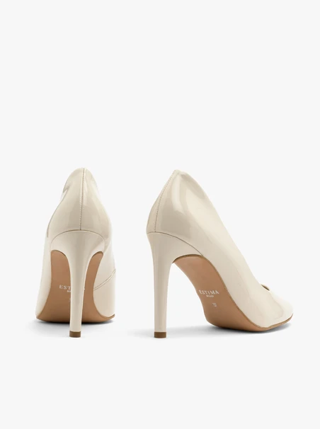 Lackierte hochhackige Pumps