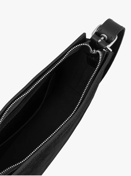 Schwarze Umhängetasche