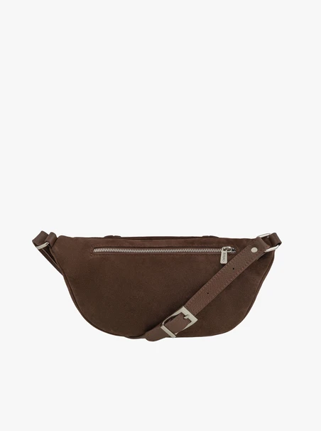 Braunes Nierenleder in Bonded Leather
