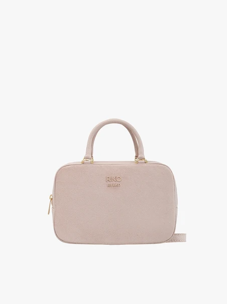 Hellrosa Bowlingtasche