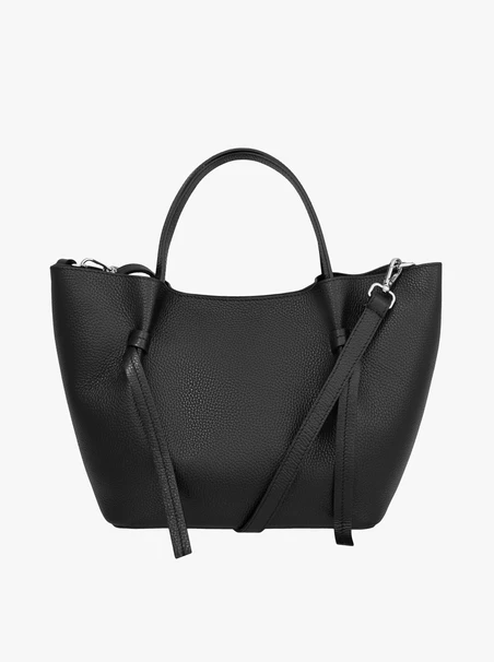 Schwarze große Handtasche