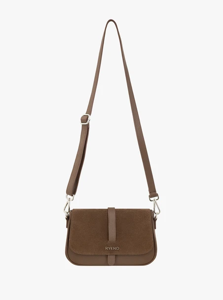 Hellbraune kleine Handtasche