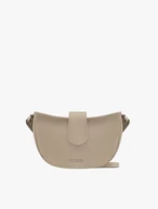 Dunkelbeige Satteltasche