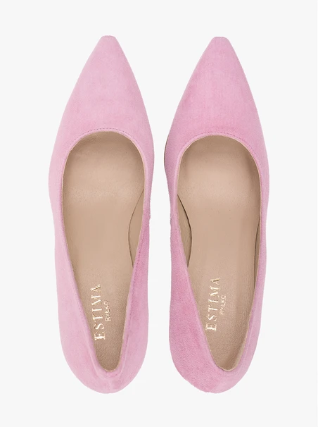 Rosa Stiletto-Pumps