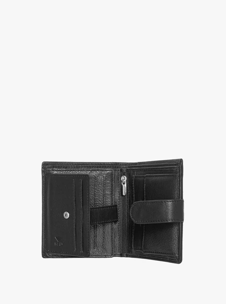 Schwarzes Portemonnaie für Männer